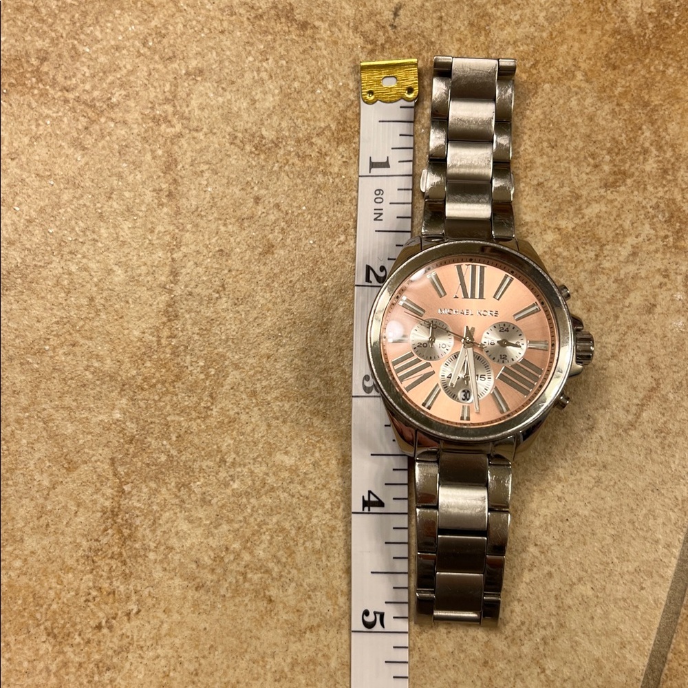 Michael Kors Wren Chronograph MK5837 stainless steel ladies watch - Picture 5 of 6